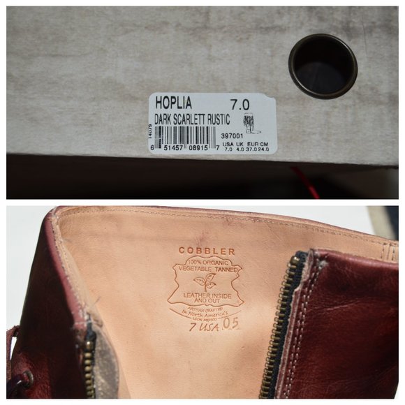 Bed Stu Hoplia Fringe Trim Boot Size 7 - Picture 8 of 8